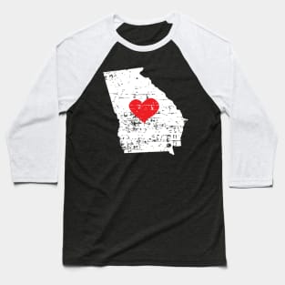 <3 Georgia State Gift T Shirt for Men Women and Kids Baseball T-Shirt